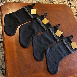 Luxe Holiday Stockings NWT - Set of 4